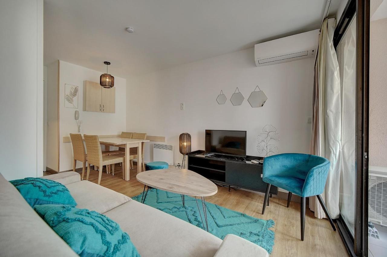 Immogroom - 2 Rooms - Renovated - Pool - Air Conditioning - Parking - Wifi カンヌ エクステリア 写真
