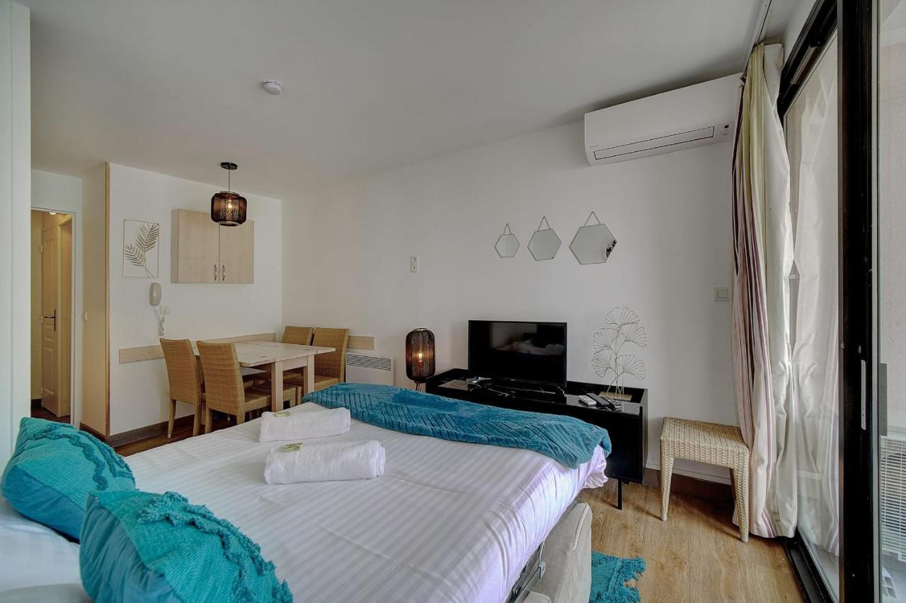 Immogroom - 2 Rooms - Renovated - Pool - Air Conditioning - Parking - Wifi カンヌ エクステリア 写真